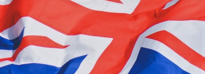 Union flag depicting UK Trade Bill