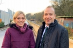 Miriam Cates MP with Chris Heaton Harris Stocksbridge