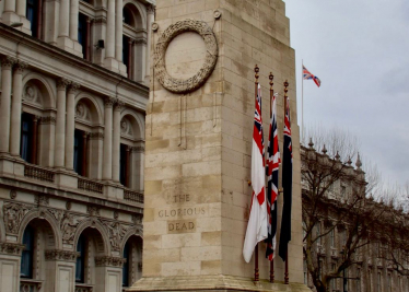 The Cenotaph in Whitehall - Armistice Day